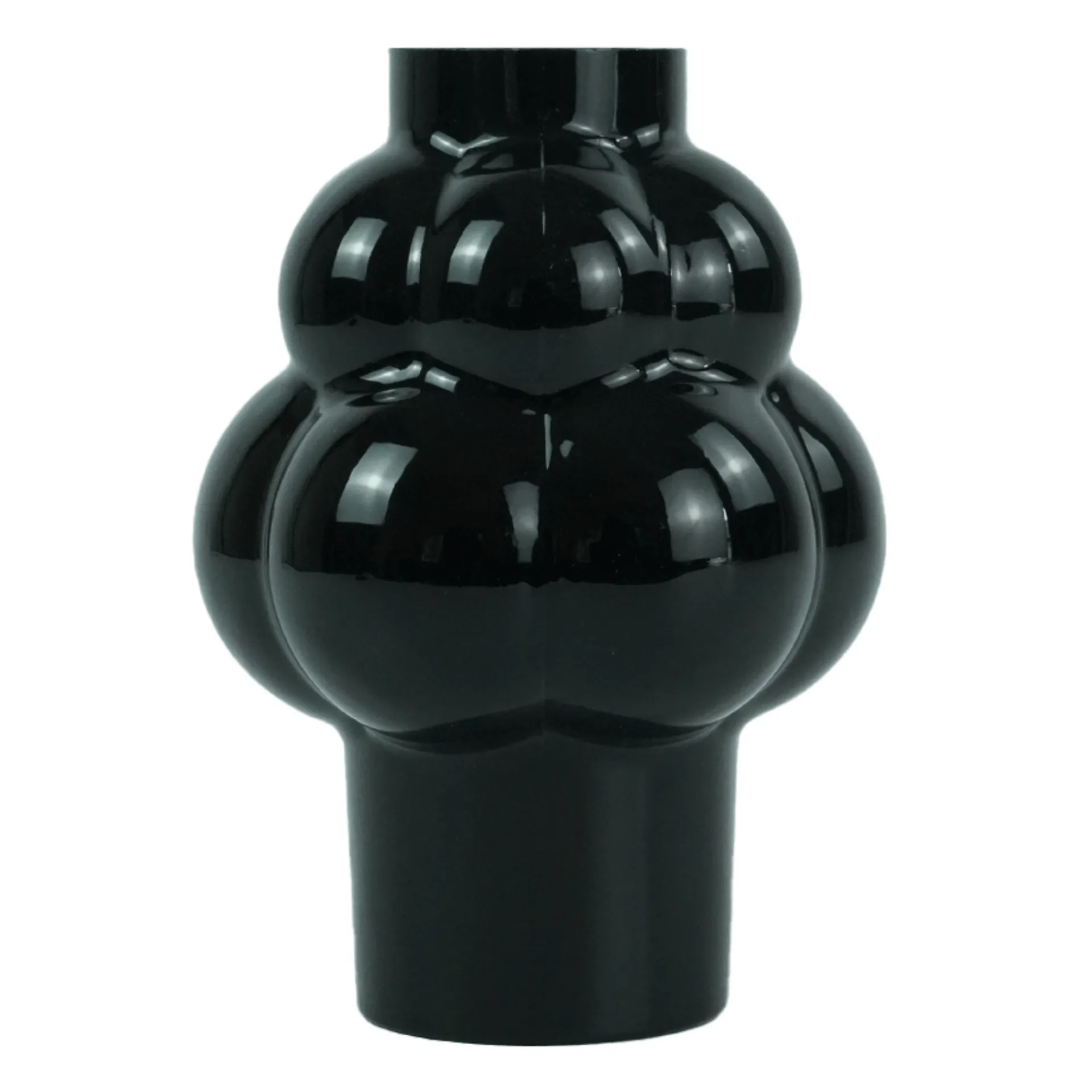 Clearance Nimara Foxy glas vase sort 21 cm