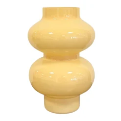 Best Nimara Gaia glasvase gul 21 cm