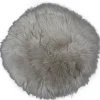 New Nimara Ægte lammeskindshynde - Grå Ø40 cm