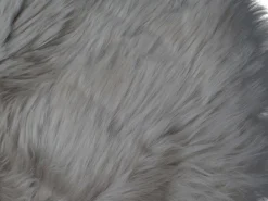 New Nimara Ægte lammeskindshynde - Grå Ø40 cm