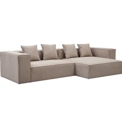 Best Nimara Hailey - Højrevendt chaiselong modulsofa i sand med 2 moduler L: 294 X D: 148 X H: 65 cm