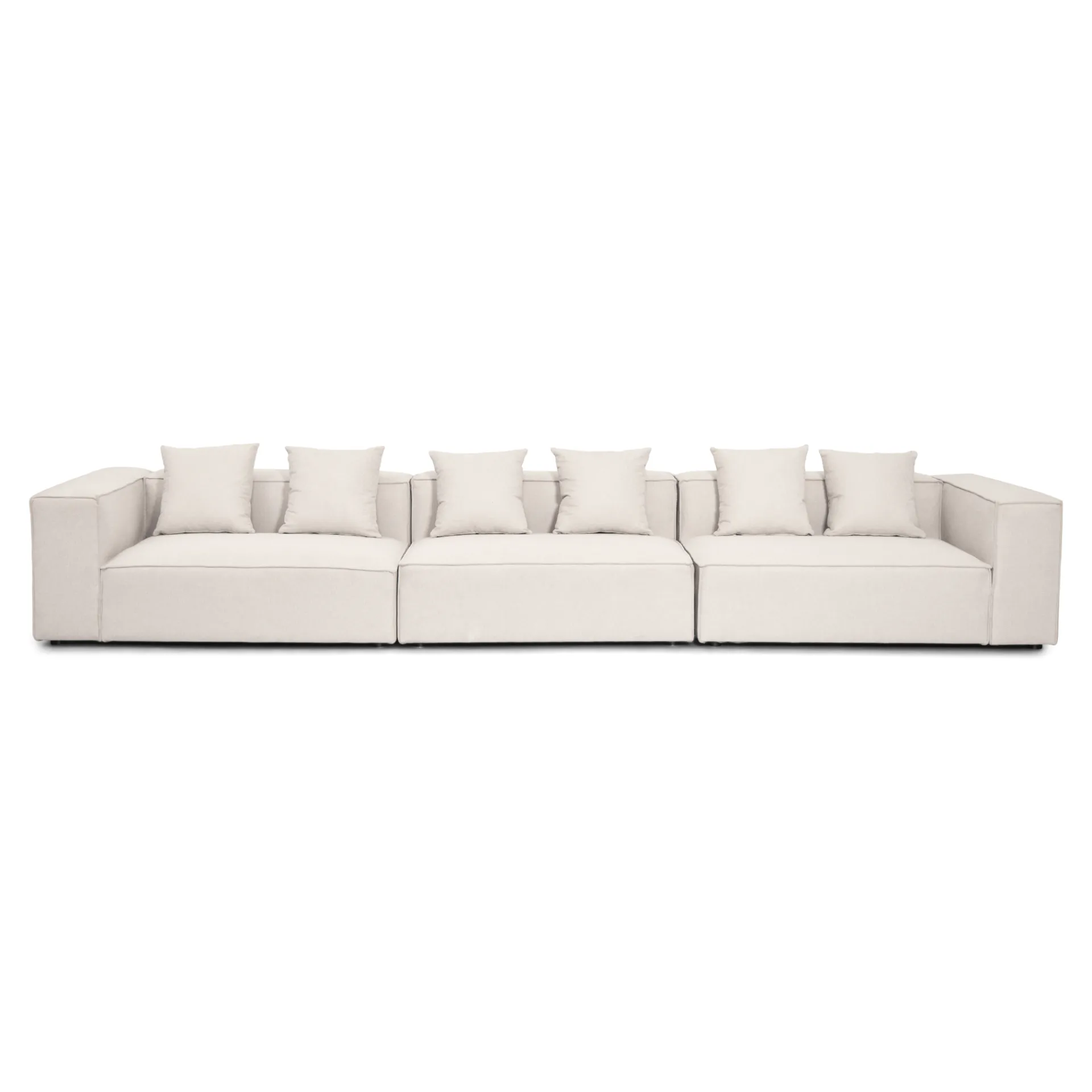 New Nimara Hailey - Modulsofa I Beige Med 3 Moduler L: 415 X D: 100 X H: 65 cm