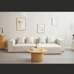 Best Nimara Hailey - Modulsofa I Beige Med 2 Moduler L: 294 X D: 100 X H: 65 cm