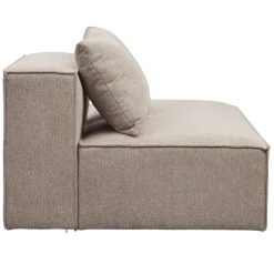 Clearance Nimara Hailey modul med halvt ryglæne højrevendt i sand L: 148 x D: 100 x H: 65 cm