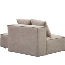 Clearance Nimara Hailey modul med halvt ryglæne højrevendt i sand L: 148 x D: 100 x H: 65 cm