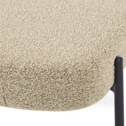 Hot Nimara Helena bænk i beige boucle 100x36x43 cm