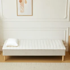 Nimara Henry hvid topmadras i PU-skum 90x200x4 cm