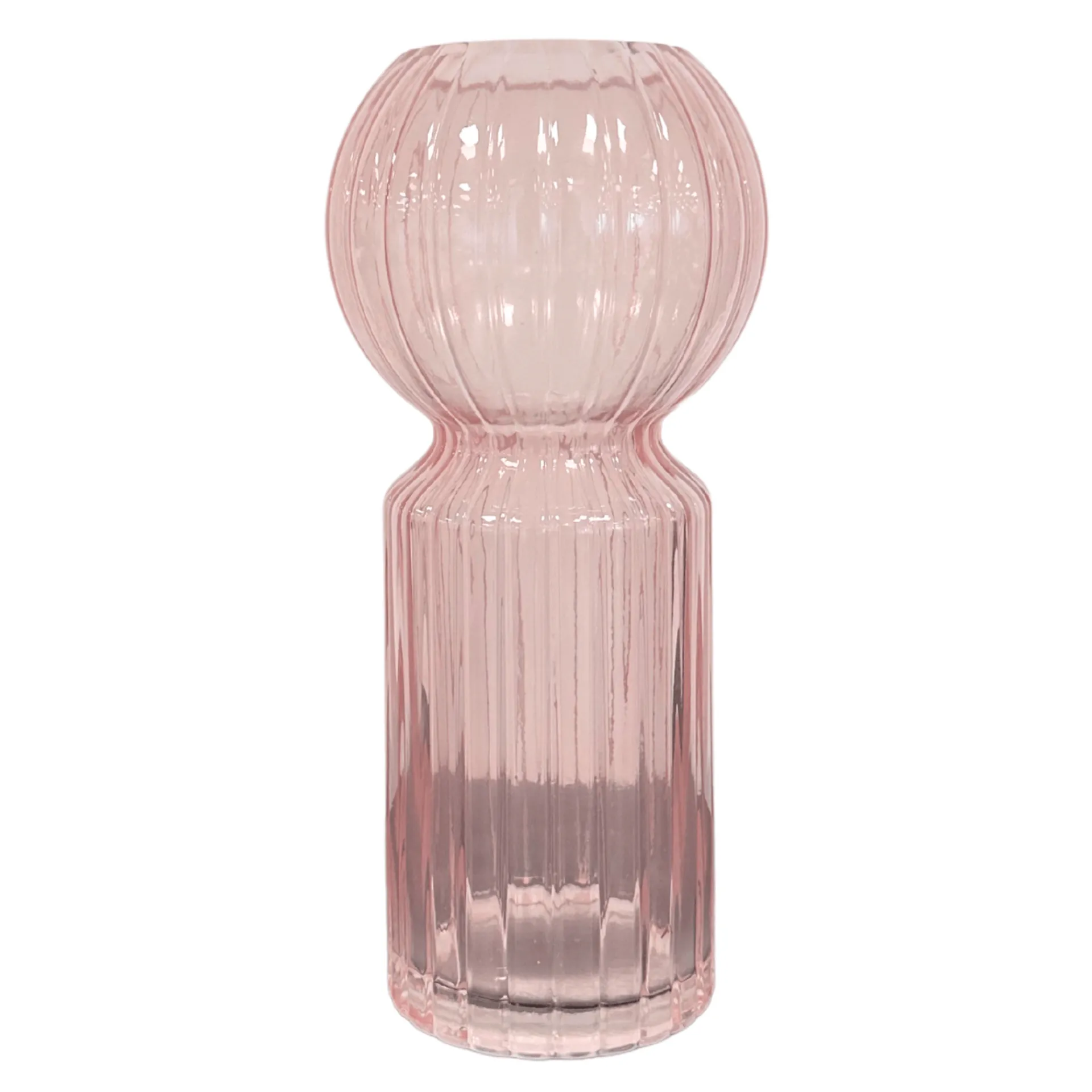 Discount Nimara Hera glasvase lyserød 23 cm