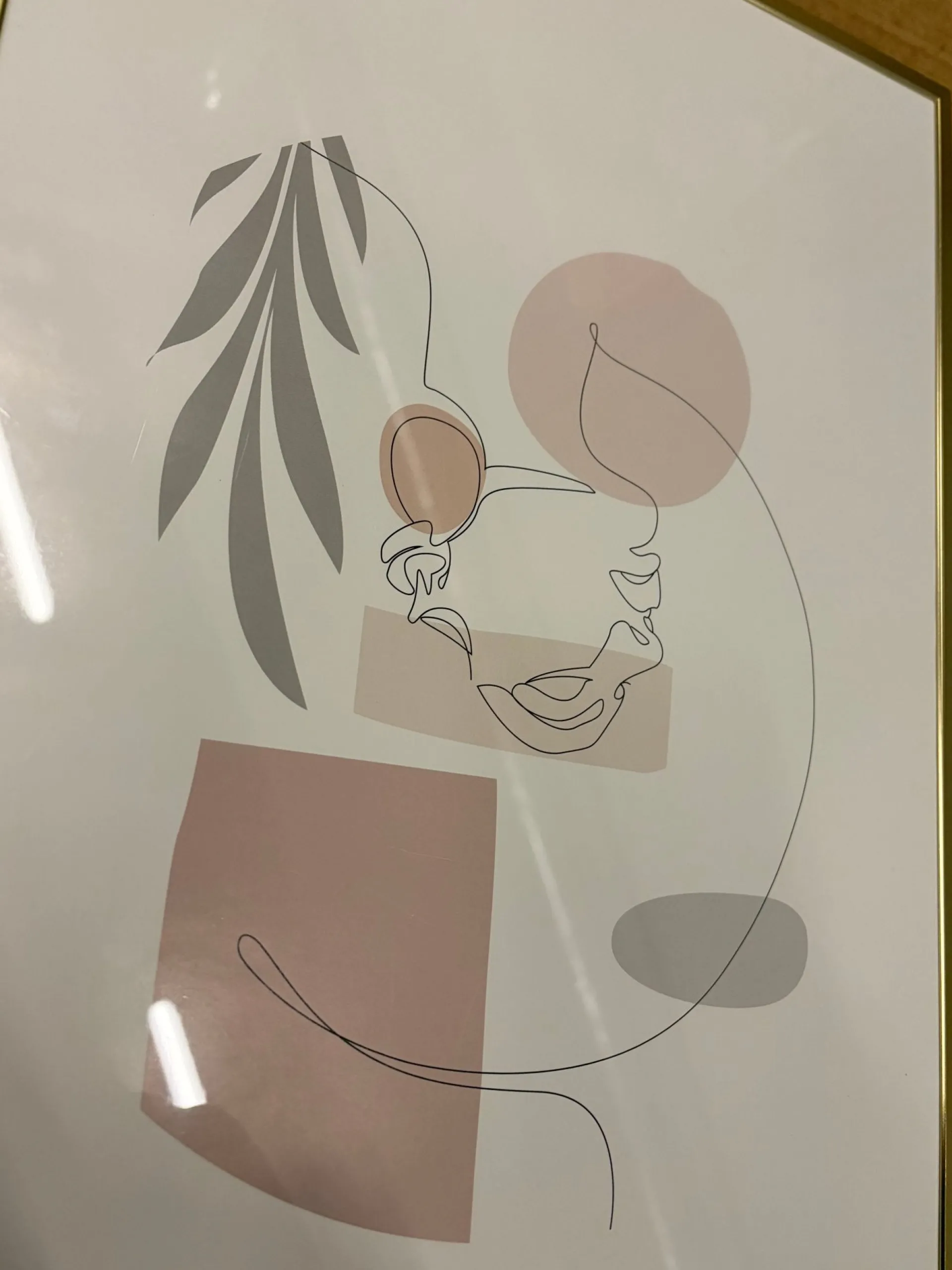 Best Nimara Ibi billedrammer bundle - 4 forskellige størrelser guld. Brudt emballage - se produktbeskrivelse (OU11773)