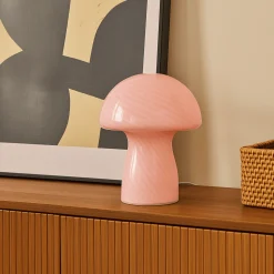 Sale Nimara Ida Mushroom LED lampe lyserød 24 cm