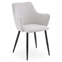 Hot Nimara Isabella - spisebordsstol beige tekstil