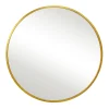Online Nimara Julia rundt spejl med messing/guld ramme Ø50 cm