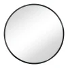 Nimara Julia Rundt Spejl Med sort Ramme Ø50 cm