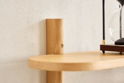 Clearance Nimara Juliet væghylde i eg med 5 hylder H:140 x D:22 x B:130 cm