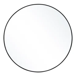 Outlet Nimara Kajsa rundt spejl med sort ramme Ø70 cm. Fejl/mærker - se produktbeskrivelse (OU11724)