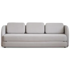 Online Nimara Katarina foldbar sovesofa beige L: 217 x D: 77/145 x H: 75 cm