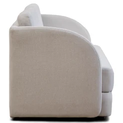 Online Nimara Katarina foldbar sovesofa beige L: 217 x D: 77/145 x H: 75 cm