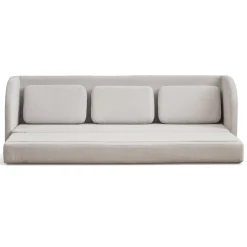 Online Nimara Katarina foldbar sovesofa beige L: 217 x D: 77/145 x H: 75 cm