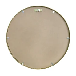 Online Nimara Kaya rundt spejl med messing/guld ramme Ø70 cm