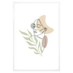 Outlet Nimara Lea billedramme 60x90 cm hvid