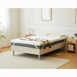 New Nimara Leo hvid rullemadras 140x200 cm