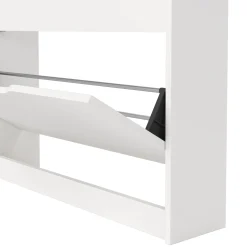 Outlet Nimara Livo skoskab med 3 låger i hvid