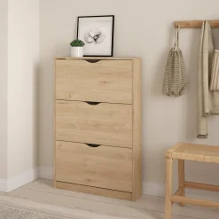 New Nimara Livo skoskab med 3 låger i egelook