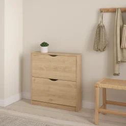 New Nimara Livo skoskab med 2 låger i egelook