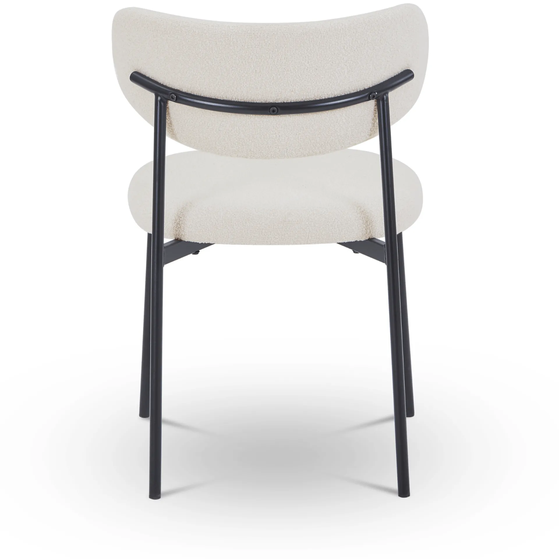 Best Nimara Lucinda Spisebordsstol - hvid boucle