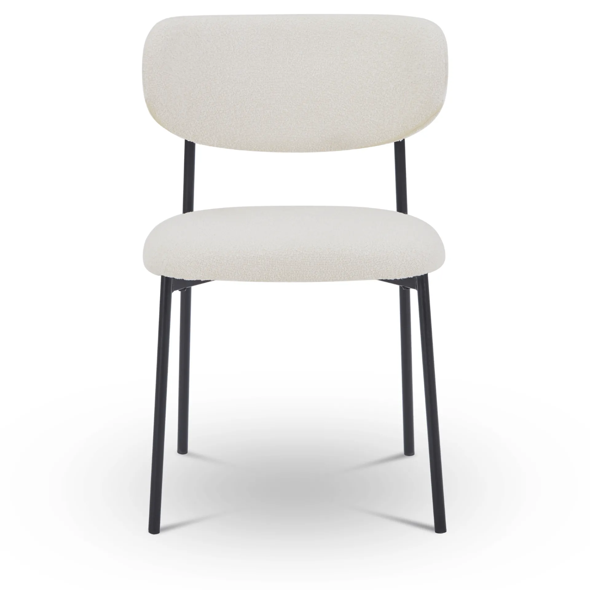 Best Nimara Lucinda Spisebordsstol - hvid boucle