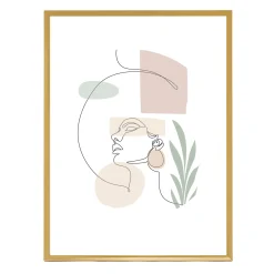 Clearance Nimara Lyra Billedramme 30x40 cm guld