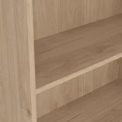 Online Nimara Maddie reol med 5 hylder i eg 175,5x66x25,5 cm