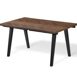 Online Nimara Madelina sildebensbord 150x90 cm - Lakeret egefiner i røget eg