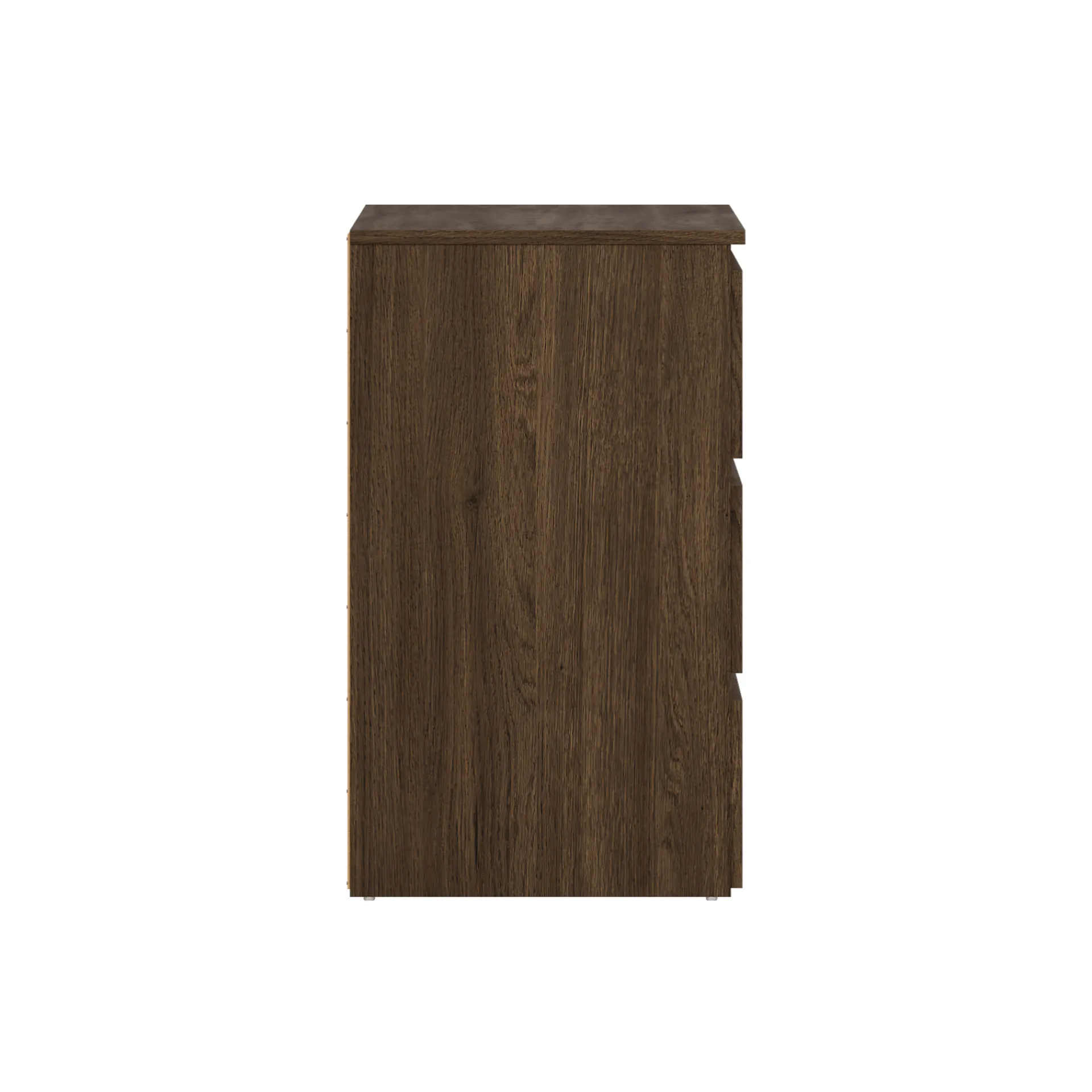 Best Nimara Maise kommode H:70 x B:138 x B:41 cm med 6 skuffer i røget egelook