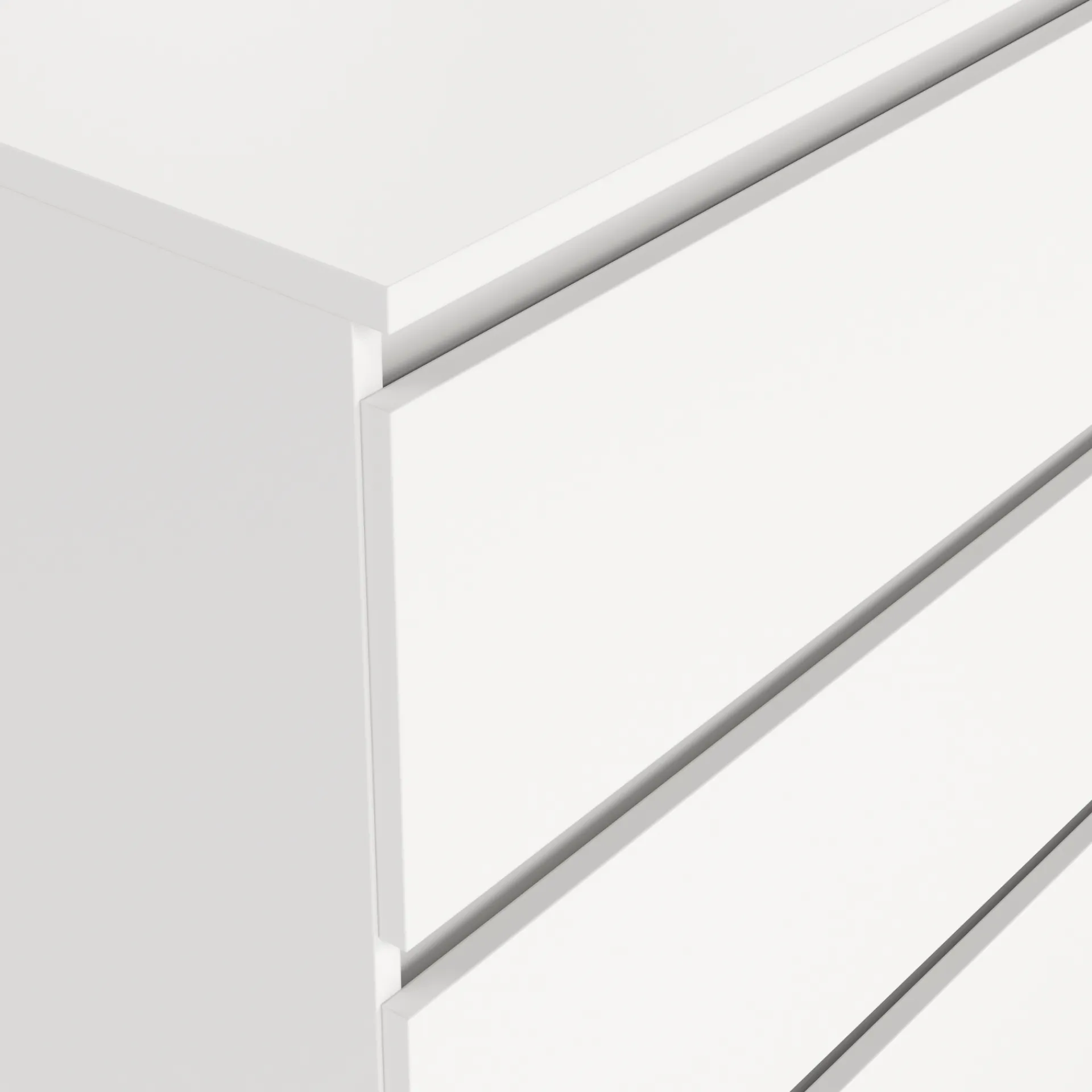 Sale Nimara Maise kommode H:70 x B:70 x D:41 cm med 3 skuffer i hvid