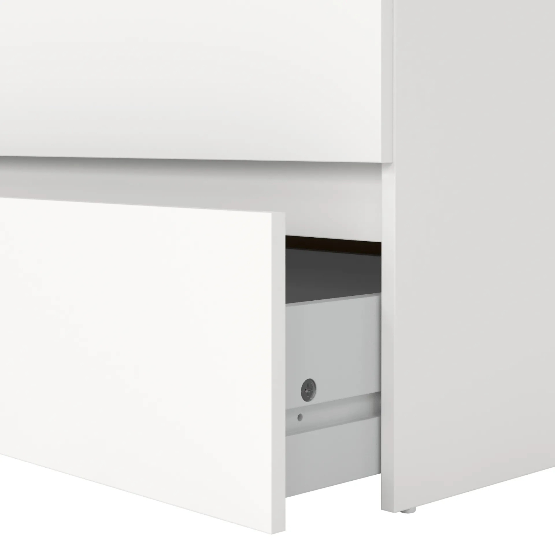 Sale Nimara Maise kommode H:70 x B:70 x D:41 cm med 3 skuffer i hvid