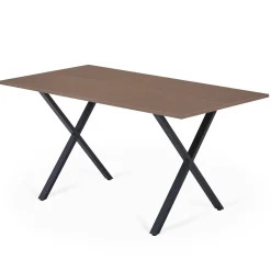 Clearance Nimara Marly Plankebord i røget egetræsfiner 150x80x75 cm