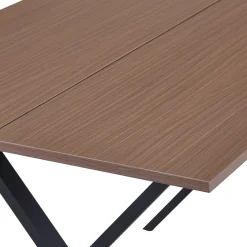 Clearance Nimara Marly Plankebord i røget egetræsfiner 150x80x75 cm