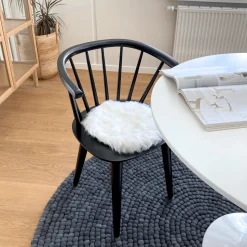 New Nimara Martha spisebordsstol i sort