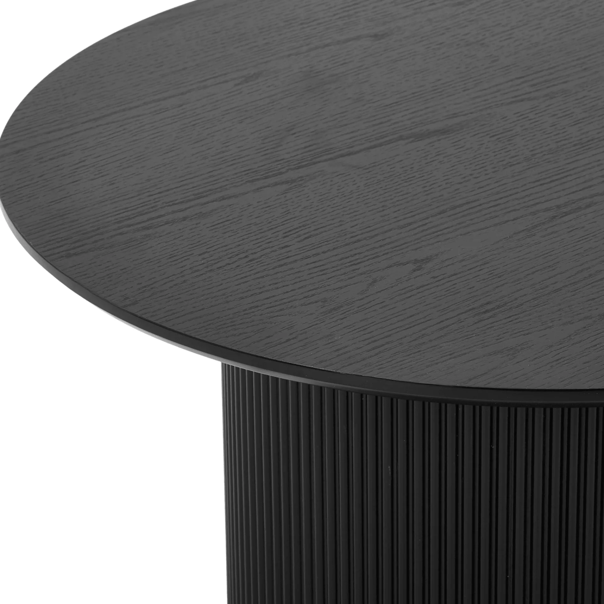 Nimara Martina sofabord i sort melamin Ø80 cm