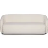 Discount Nimara Melisa - 2 personers sofa i hvid boucle L: 173 x D: 84 x H: 66 cm