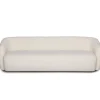 New Nimara Melisa - 3 personers sofa i hvid boucle L: 220 x D: 84 x H: 66 cm