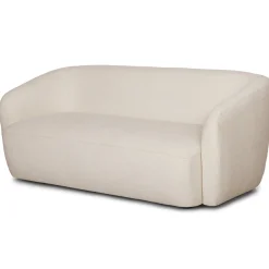 New Nimara Melisa - 3 personers sofa i hvid boucle L: 220 x D: 84 x H: 66 cm