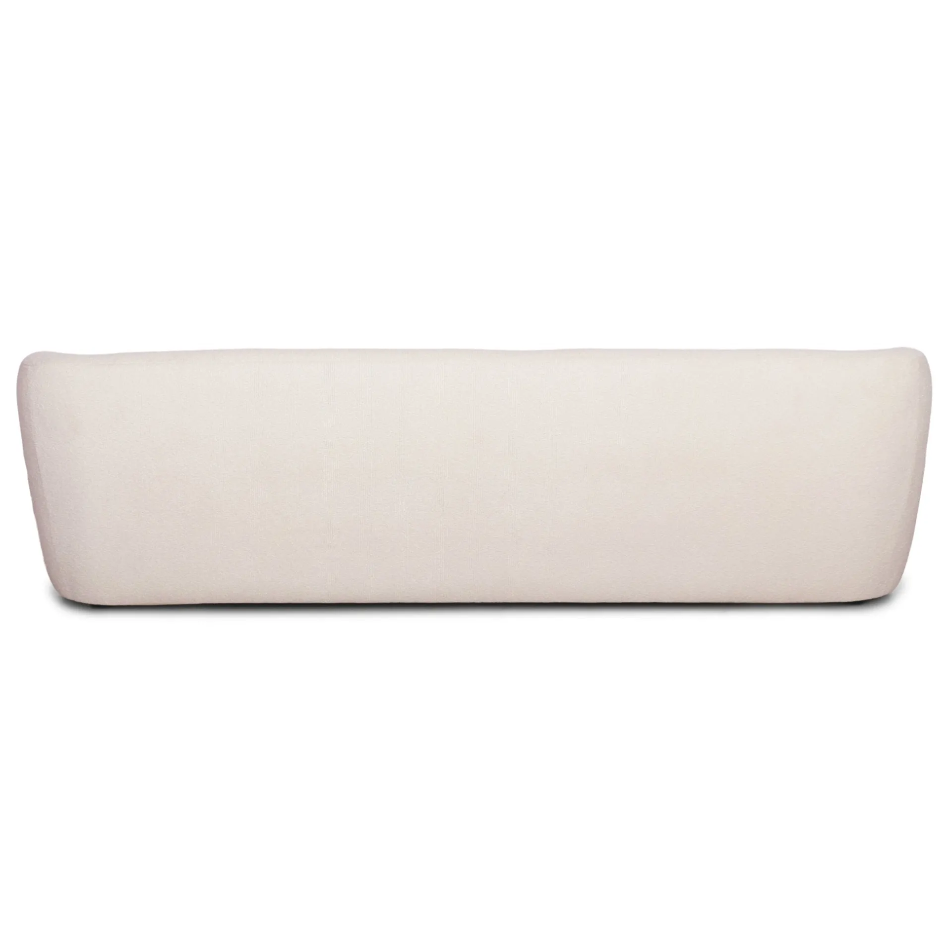 New Nimara Melisa - 3 personers sofa i hvid boucle L: 220 x D: 84 x H: 66 cm