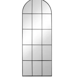 New Nimara Mia - New yorker spejl med buning i sort  70 x 180 cm