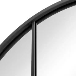 New Nimara Mia - New yorker spejl med buning i sort  70 x 180 cm