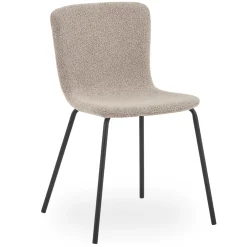 Clearance Nimara Miley spisebordsstol i beige boucle