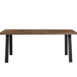 Discount Nimara Molly plankebord - 240x95 cm - i smoked eg med A-ben - (Forberedt til tillægsplader)