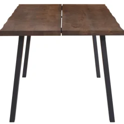 Outlet Nimara Molly plankebord - 300x95 cm - i smoked eg med A-ben - (Forberedt til tillægsplader)