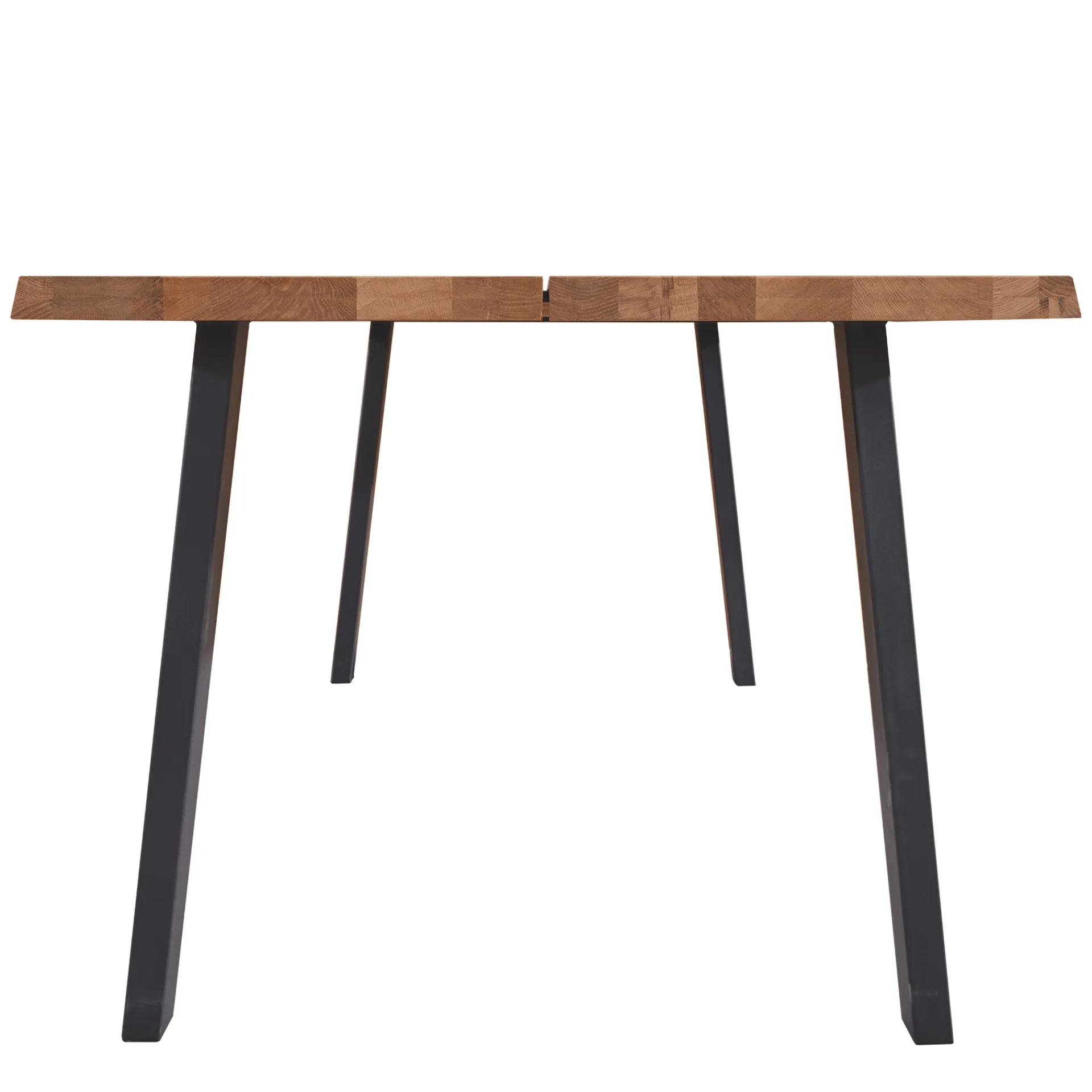 Online Nimara Molly plankebord - 240x95 cm - naturligt olieret eg med A-ben (Forberedt til tillægsplader)